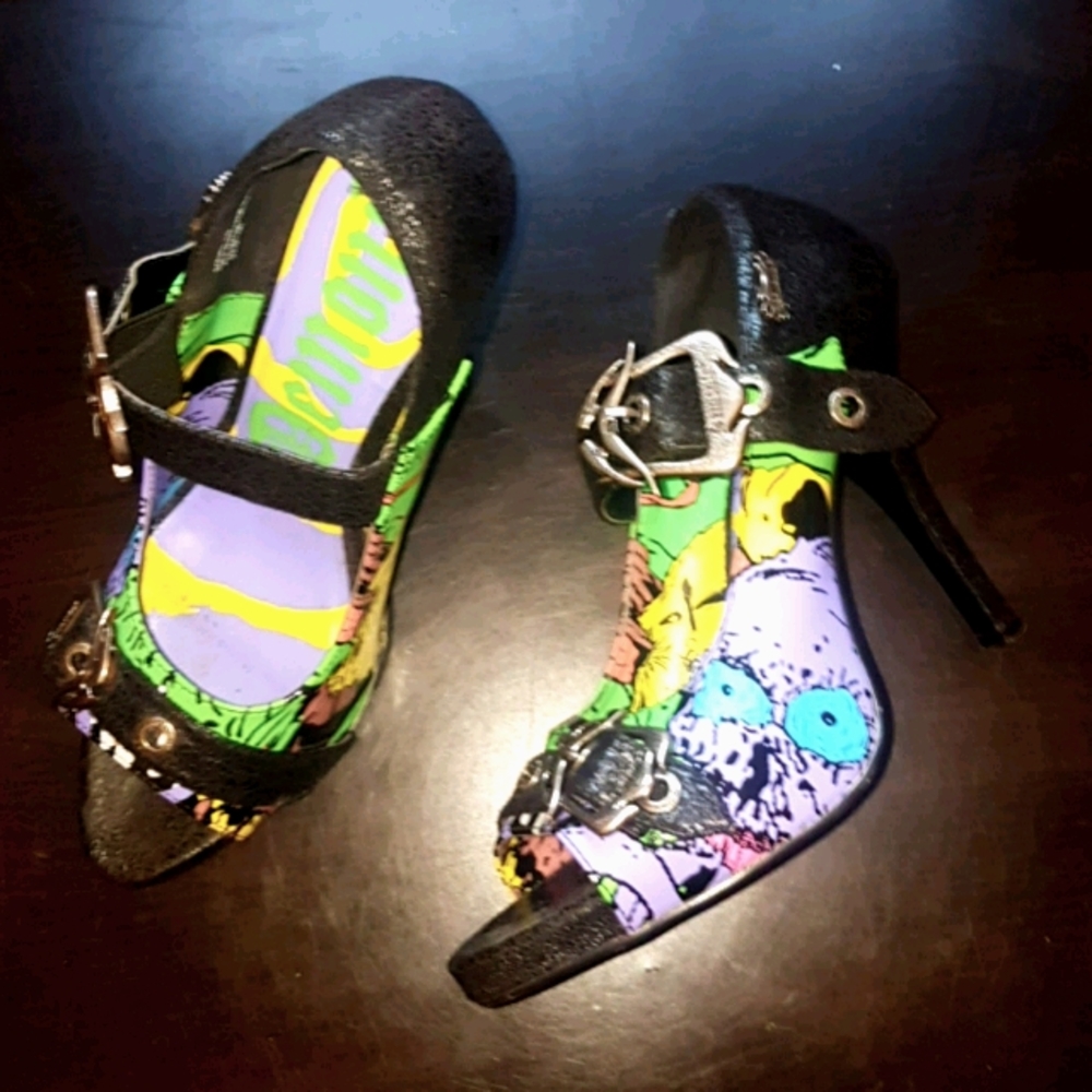Demonia women's high heel shoes